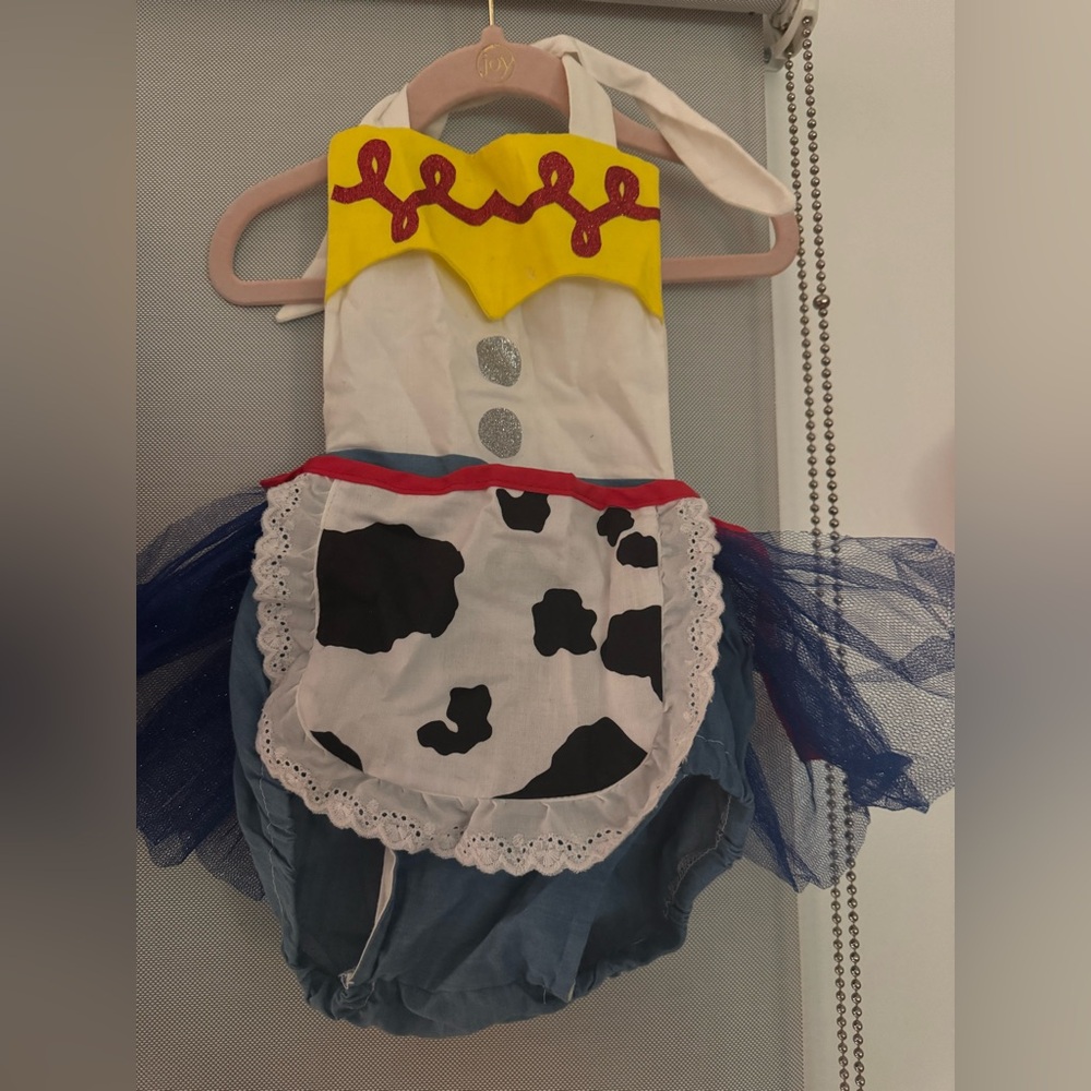 Cowgirl Costume Dress with Tulle Skirt